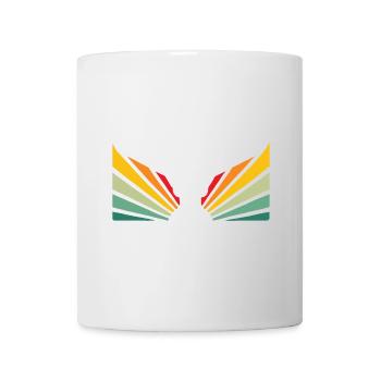 Parce que la porte était ouverte Parachutisme drôle - Mug blanc - blanc - Devant