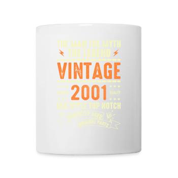 2001 Anniversary Gift Vintage 2001 Vintage 2001 - Mug - white - Front
