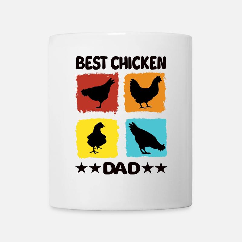 Best Chicken Dad - Tasse - Weiß