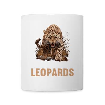 Leoparden Leopard - Mug - white - Front