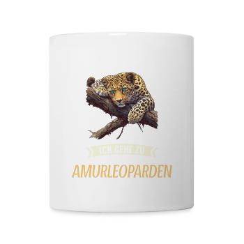 Amur Leopard Amurleoparden Amurleopard - Mug - white - Front