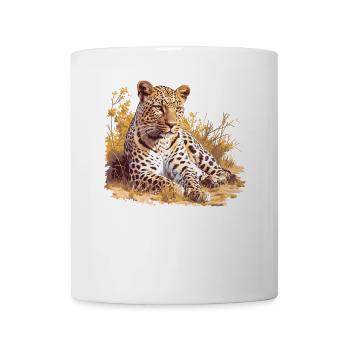 Leoparden Leopard - Mug - white - Front