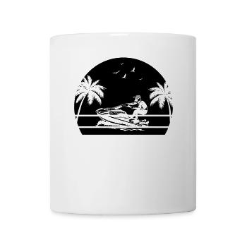 Jetski jet ski Jetski Lover Jetski Racing - Mug - white - Front