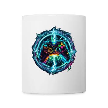 Manette de jeu galactique - Mug blanc - blanc - Devant