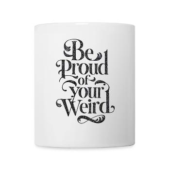 Style sophistiqué, glamour et confiant - Mug blanc - blanc - Devant