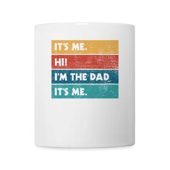 Funny Dad Perfektes Vater Vatertagsgeschenk - Tasse - Weiß - Vorne