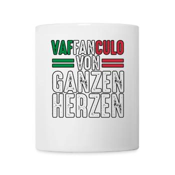 Italie Vaffanculo italien - Mug blanc - blanc - Devant