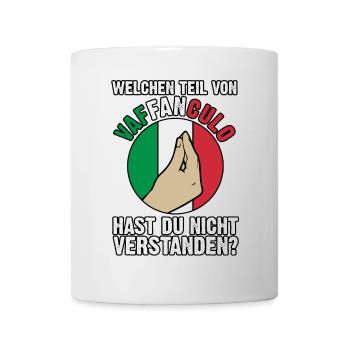 Italie Vaffanculo italien - Mug blanc - blanc - Devant