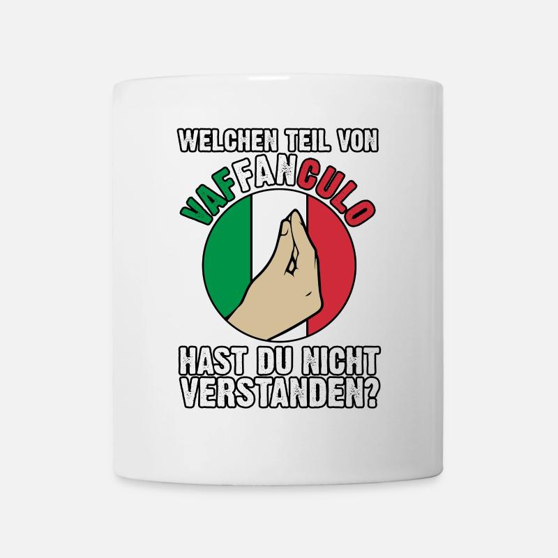 Italien Italiener Vaffanculo - Tasse - Weiß