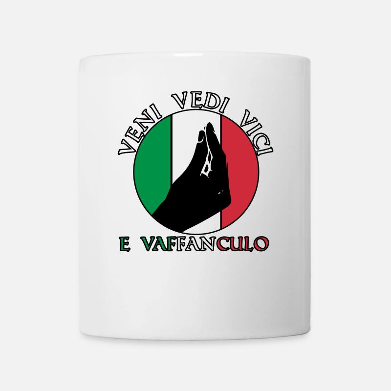 Italien Italiener Vaffanculo - Tasse - Weiß