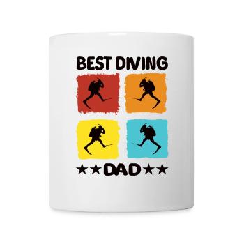 Best Diving Dad - Tasse - Weiß - Vorne