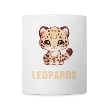 Leoparden Leopard - Mug - white - Front