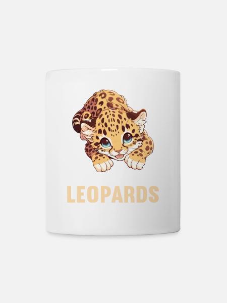 Léopard léopard - Mug blanc - blanc