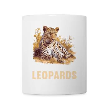 Leoparden Leopard - Mug - white - Front