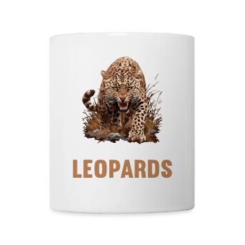 Leoparden Leopard - Mug - white - Front