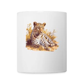 Leoparden Leopard - Mug - white - Front