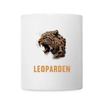 Leoparden Leopard - Mug - white - Front