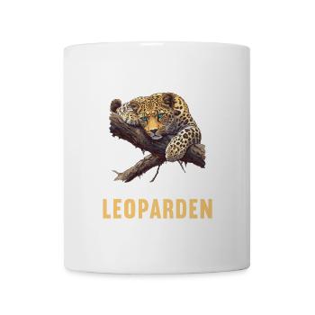 Leoparden Leopard - Mug - white - Front