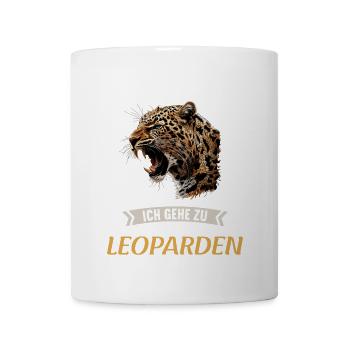 Leoparden Leopard - Mug - white - Front