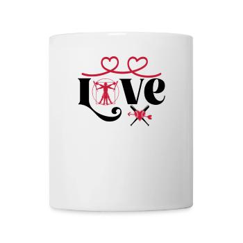 Baseball Softball Mama Love Baseball - Mug blanc - blanc - Devant