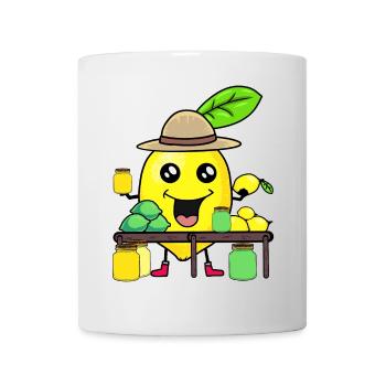 Lemon Lemons Juice Shop Lemon Summer Fruit - Mug - white - Front