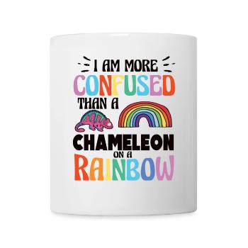 I'm more confused than a chameleon - Mug - white - Front