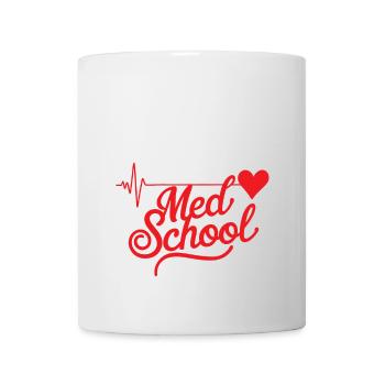 Prochain arrêt : École de médecine, étudiant en médecine - Mug blanc - blanc - Devant