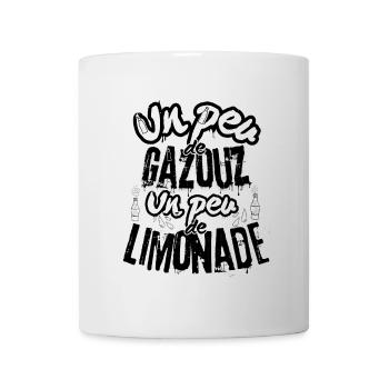 Un Peu de Gazouz, Un Peu de Limonade Humour Kabyle - Mug blanc - blanc - Devant