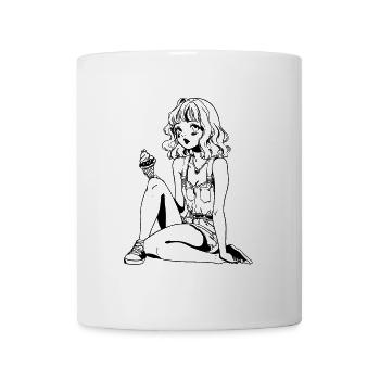 Eisliebhaberin - Tasse - Weiß - Vorne