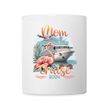 Croisière Maman 2024 - Mug blanc - blanc - Devant