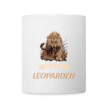 Leoparden Leopard - Mug - white - Front