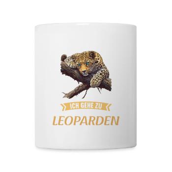 Leoparden Leopard - Mug - white - Front