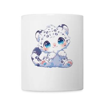Snow Leopard Schneeleoparden Schneeleopard - Tasse - Weiß - Vorne