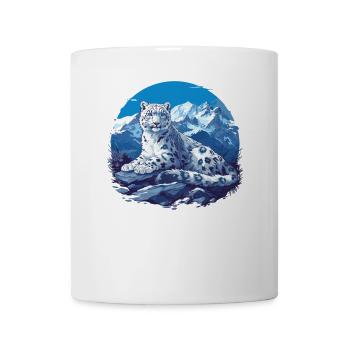 Snow Leopard Schneeleoparden Schneeleopard - Mug - white - Front