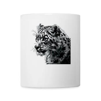 Snow Leopard Schneeleoparden Schneeleopard - Tasse - Weiß - Vorne