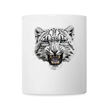 Snow Leopard Schneeleoparden Schneeleopard - Tasse - Weiß - Vorne