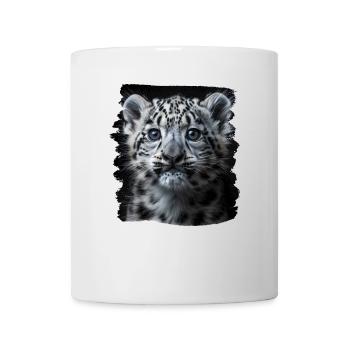 Snow Leopard Schneeleoparden Schneeleopard - Tasse - Weiß - Vorne