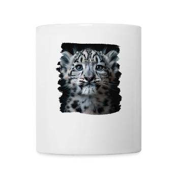 Snow Leopard Schneeleoparden Schneeleopard - Tasse - Weiß - Vorne