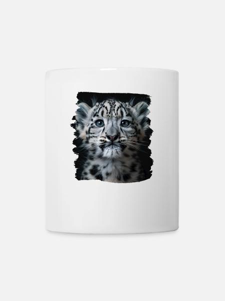 Snow Leopard Schneeleoparden Schneeleopard - Tasse - Weiß