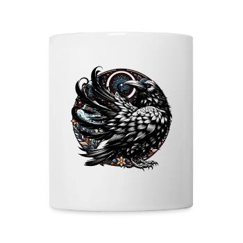 Raven Raven Crow Crow Halloween Occult - Mug - white - Front