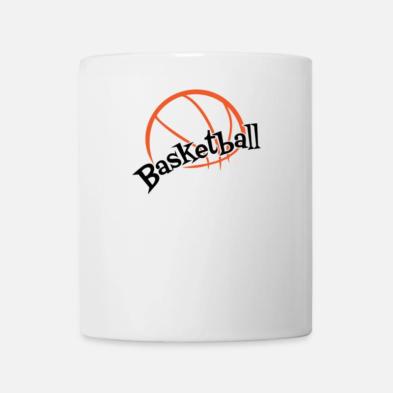 Joueurs de basket-ball Basketteurs Basket-ball - Mug blanc - blanc
