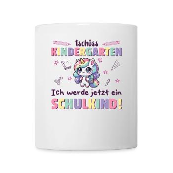 Kindergarten Farewell Hello School, I'm ready! - Mug - white - Front