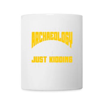 Archéologue Archéologie - Mug blanc - blanc - Devant