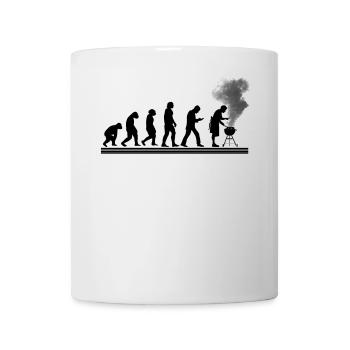 BBQ Barbecue Evolution Grill Barbecue Grill - Mug blanc - blanc - Devant