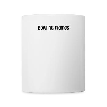 Bowling - Bowling Flames - Tasse - Weiß - Vorne
