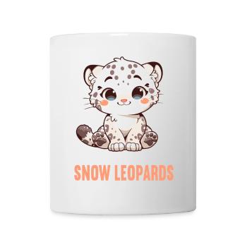 Snow Leopard Schneeleoparden Schneeleopard - Mug - white - Front