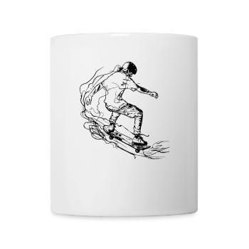 Skater Drawing - Mug - white - Front