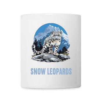 Snow Leopard Schneeleoparden Schneeleopard - Mug - white - Front