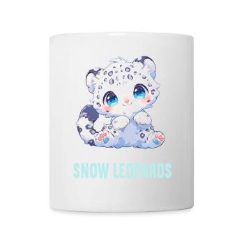 Snow Leopard Schneeleoparden Schneeleopard - Mug - white - Front