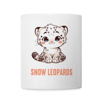 Snow Leopard Schneeleoparden Schneeleopard - Mug - white - Front